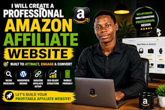 create a professional amazon affiliate website