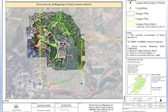 do professional gis mapping, digitization and georeferencing