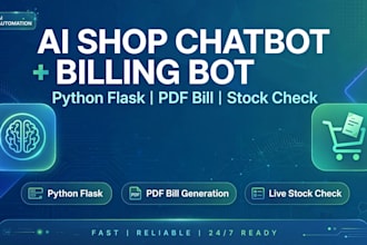 build ai website chatbot  python ai chatbot for business