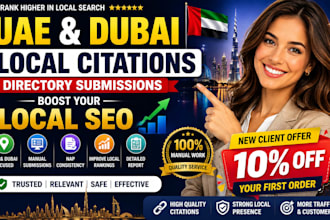 do uae, dubai local citations and directory submissions for local SEO backlinks