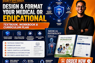 design medical textbook format educational textbook workbook curriculum