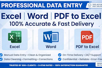 do data entry typing and audio transcription accurately