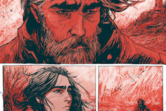 illustrate amazing comic book art from your script