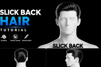 create realistic metahuman hair groom for unreal engine 5
