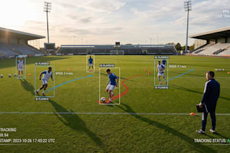 develop real time sports player tracking and performance analytics software