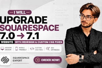 upgrade squarespace 7 0 to 7 1 website with redesign and custom css fixes