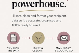 organise your recipient data