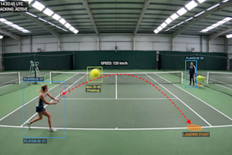 develop sports ball tracking and trajectory analysis software