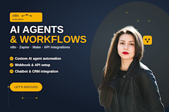 build n8n workflow automation and  custom ai agents using n8n