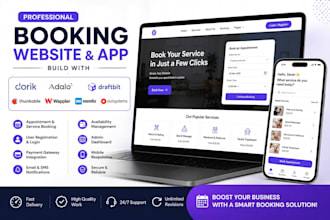 build dorik adalo draftbit thunkable wappler mendix outsystems booking website