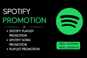 promote your song on spotify with playlist promotion