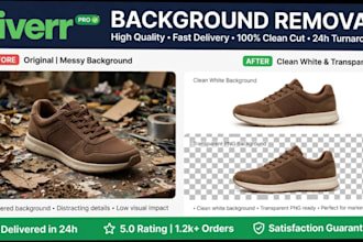 clean background removal with transparent png fast