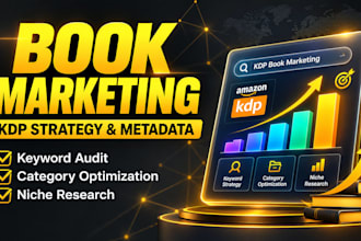 do book marketing kindle book launch amazon kdp marketing strategy