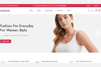 design clothing shopify store clothing website