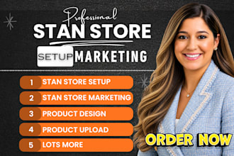 do stan store setup, stan store marketing, digital product, stan store design