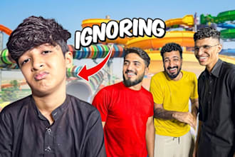 design thumbnail for vlogging channel high ctr