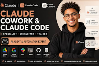 claude cowork claude code specialist claude consultant claude trainer ai agent