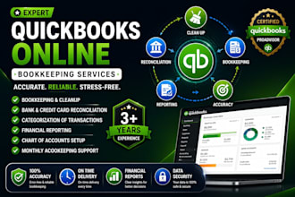 do accounting and bookkeeping using quickbooks online