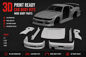do 3d car model 3d vehicle design low poly car 3d car animation for printing