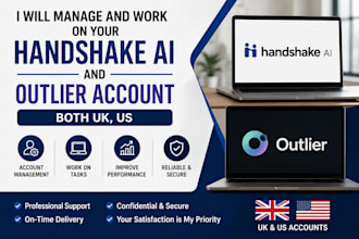 account management for your handshake ai and outlier ai account