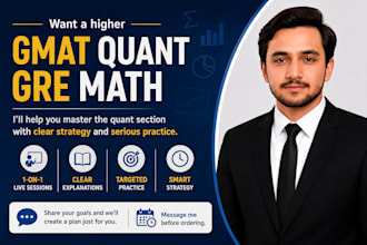 be your gmat and gre quant math tutor for a top score