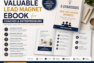 write a valuable lead magnet ebook for coaches and entrepreneurs