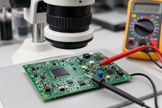 diagnose electronic board faults from photos and video