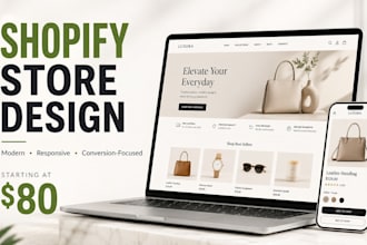 build a modern conversion focused shopify store