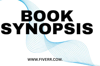 write a professional book synopsis for your manuscript