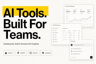 develop a custom internal tool with ai for your business