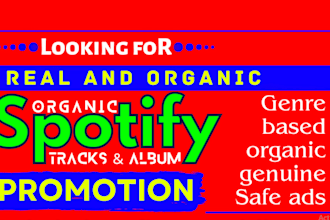 do spotify album promotion, spotify music track promotion