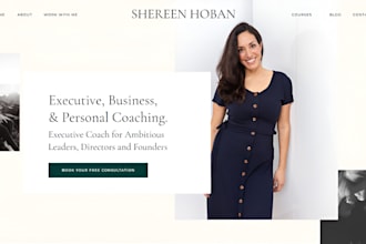 build squarespace coaching website for coaches, consultants and life coaches