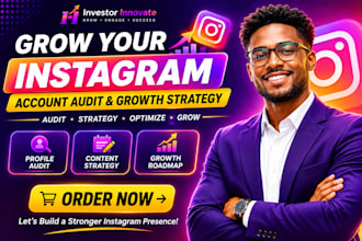 audit and optimize your instagram account with a growth strategy
