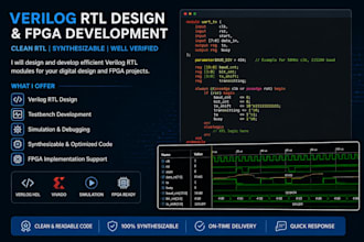 design synthesizable verilog rtl modules