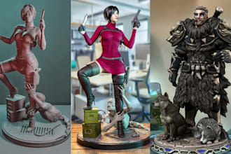 print minis hero forge character design 3d model stl and paint to your likeness