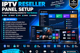 build reseller panel,mega,strong8k,lionott,trex panel,b1g,cobraott,stable server