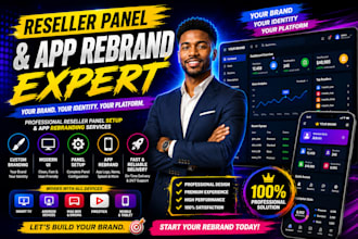 setup reseller panel,dream4k,strong8k, lionott,trex, app rebrand, ibo,xciptv app