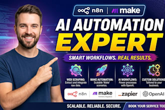 do web scraping make automatisation make com automation ai workflow scenario