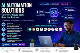 create ai agents and ai automation workflow