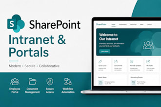 create a professional sharepoint intranet for your business and company