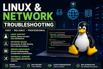 troubleshoot linux and network issues