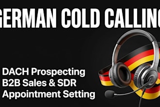 do german cold calling and b2b telemarketing b2c cold caller appointment setting