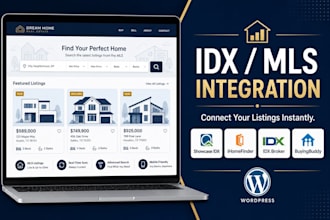 integrate idx mls listings into your existing website