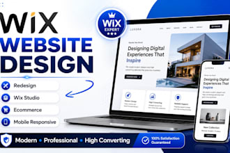 wix website design wix website redesign wix studio wix ecommerce business