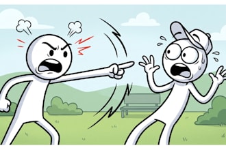 create 2d stickman animation explainer animated video stick figure video