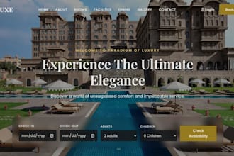 create a responsive frontend website