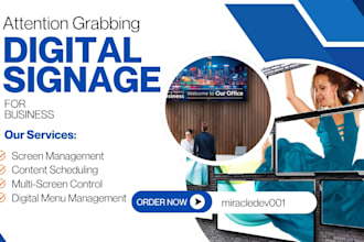 setup attention grabbing digital signage menu boards displays yodeck optisigns