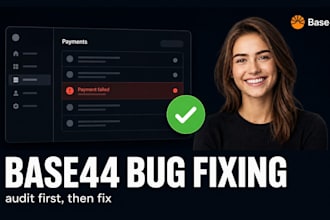 base44 expert base44 bug fixing base44 app deployment stripe supabase debugging