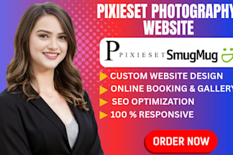 redesign pixieset website showit photography wedding website and client gallery