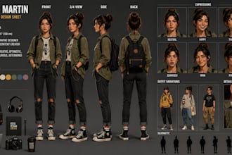 do a character pattern that will stand out